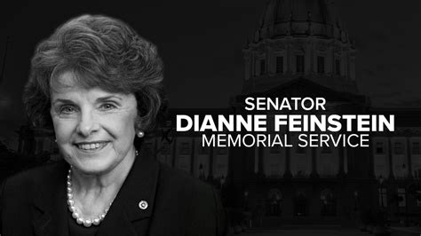 Sen. Dianne Feinstein to have memorial service in SF Thursday